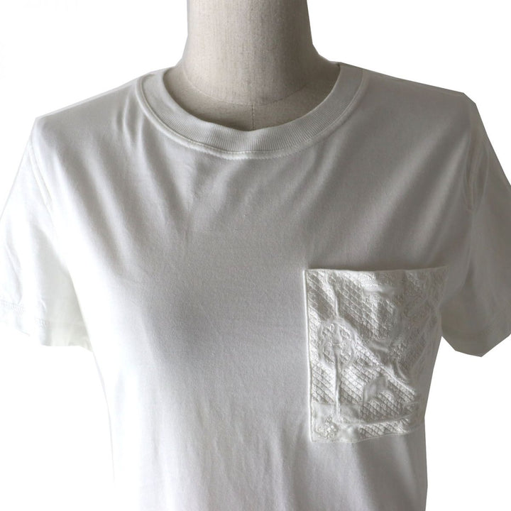 Excellent HERMES Tunic white cotton Women 34