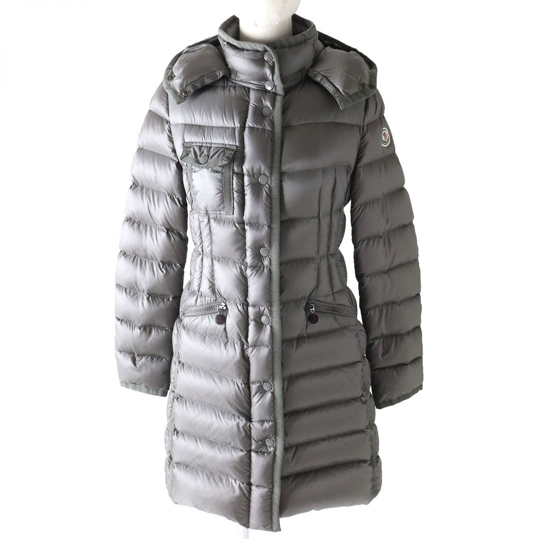Discounted Great MONCLER down coat gray Nylon Women 0