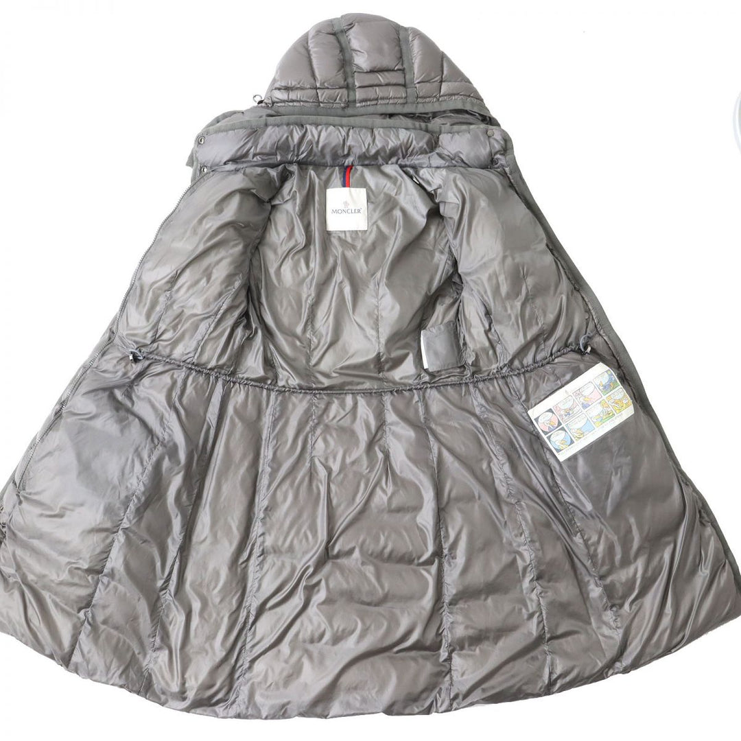 Discounted Great MONCLER down coat gray Nylon Women 0