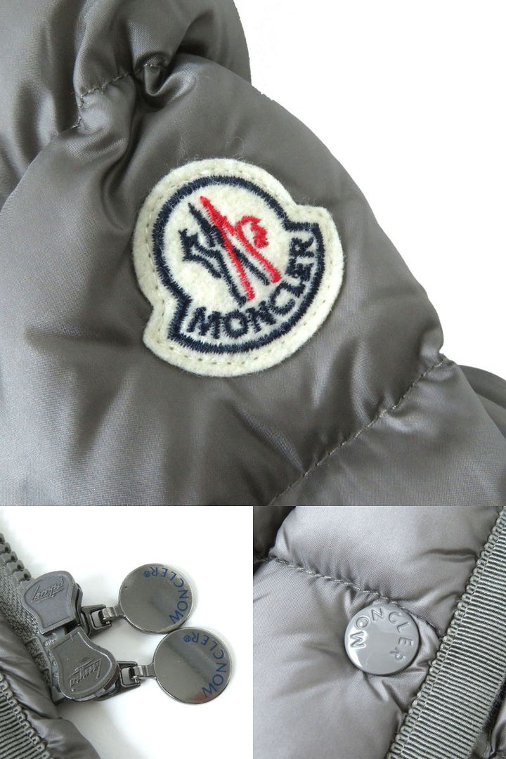 Discounted Great MONCLER down coat gray Nylon Women 0