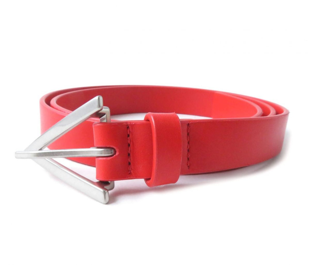 Discounted BOTTEGAVENETA belt Red leather Women 80/32