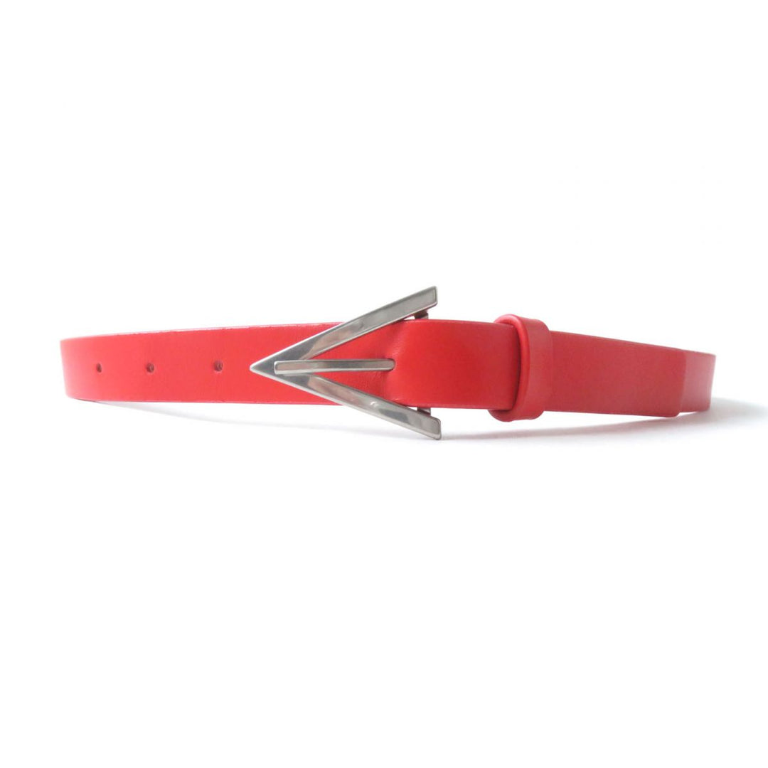 Discounted BOTTEGAVENETA belt Red leather Women 80/32