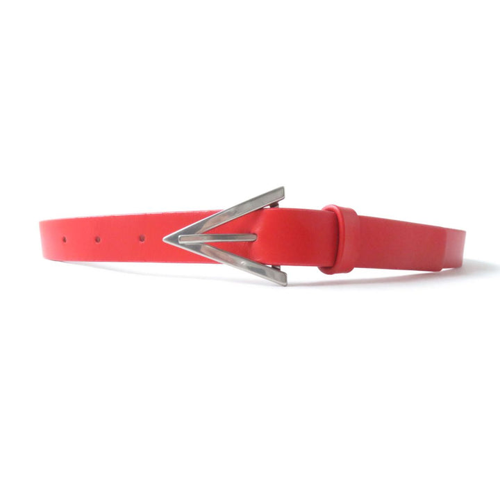 Discounted BOTTEGAVENETA belt Red leather Women 80/32