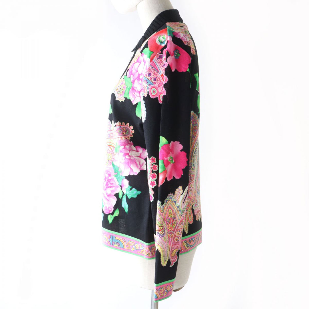 Discounted LEONARD FASHION cardigan Black x multicolor silk Women