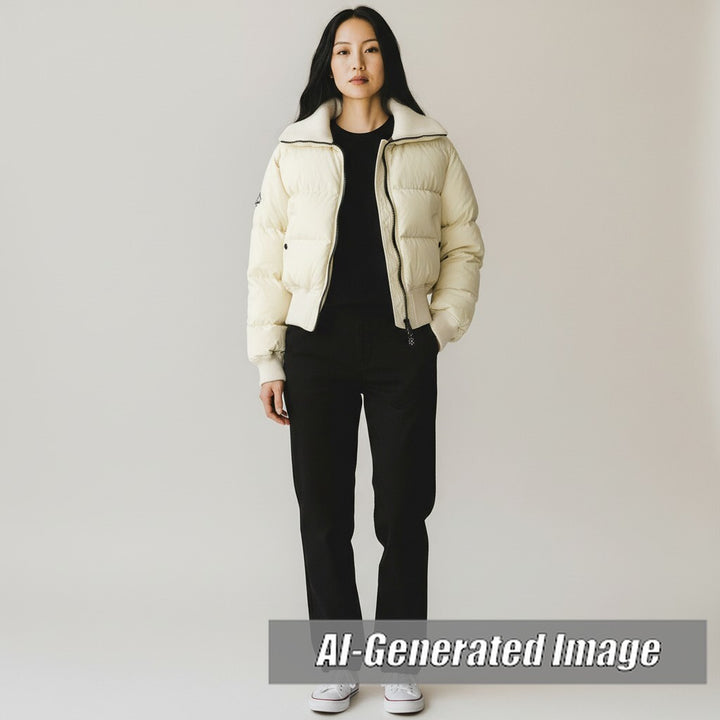 Discounted Excellent LOUIS VUITTON Blouson Ivory cotton Women 34