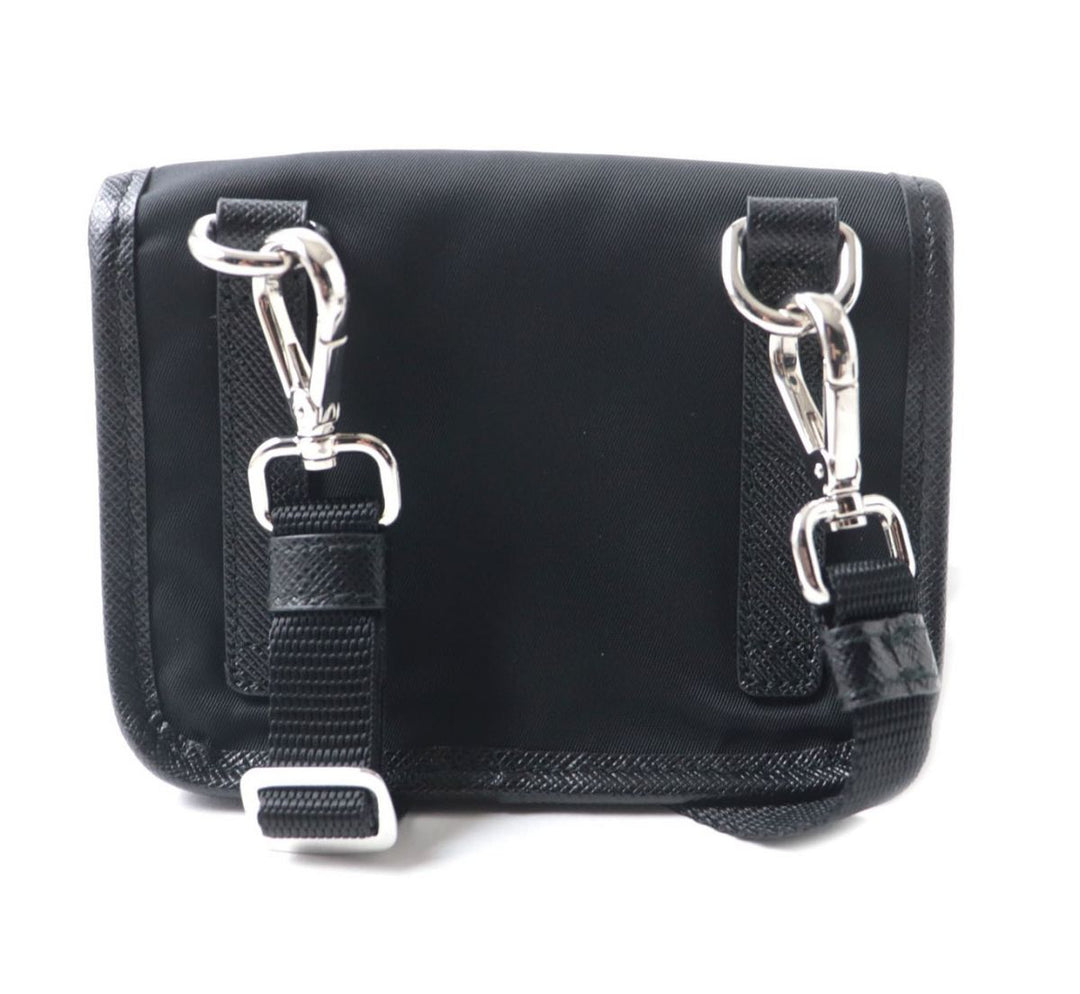 PRADA Pouch black Nylon Women