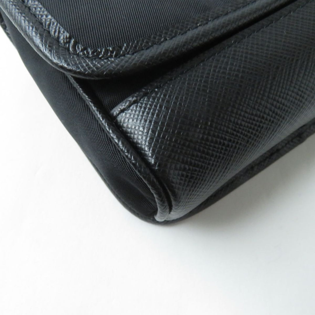 PRADA Pouch black Nylon Women