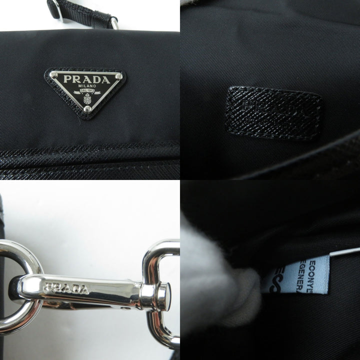 PRADA Pouch black Nylon Women