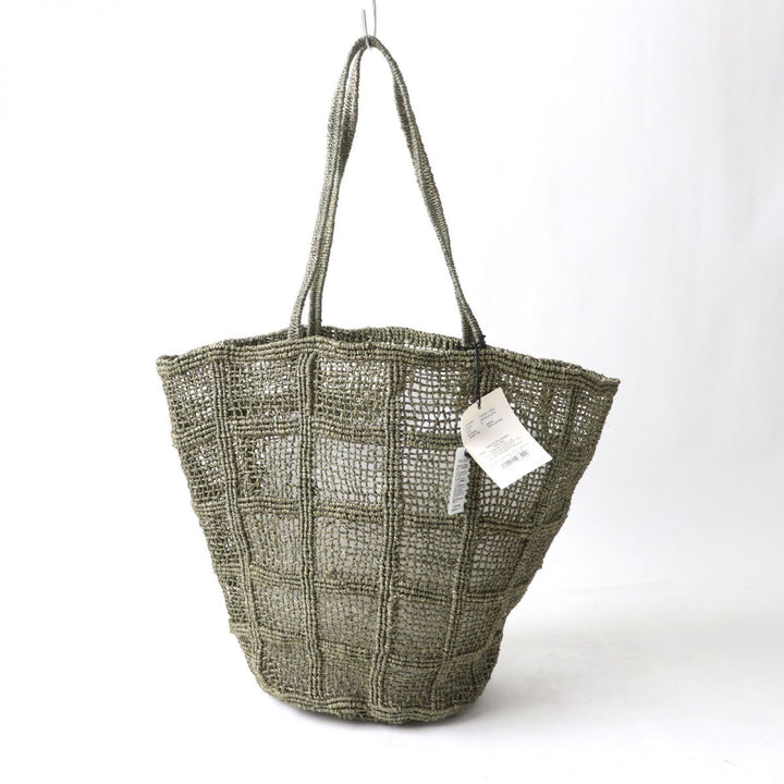Discounted Name. Tote Bag khaki leather Women F