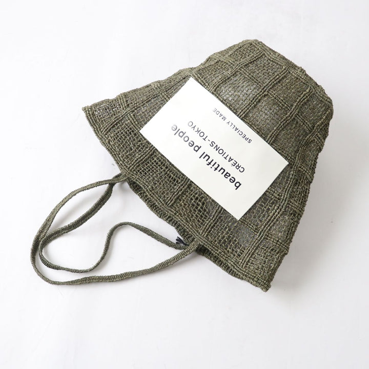 Discounted Name. Tote Bag khaki leather Women F
