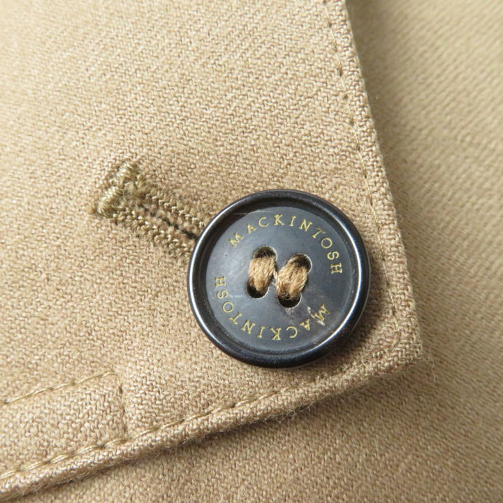 Discounted Excellent Mackintosh coat beige wool Women 36