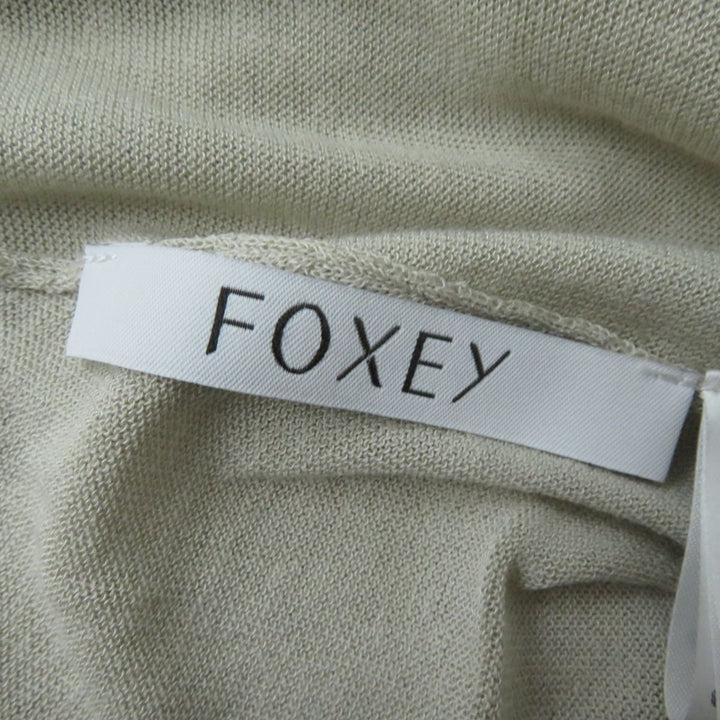Discounted Great FOXEY cardigan beige silk Women