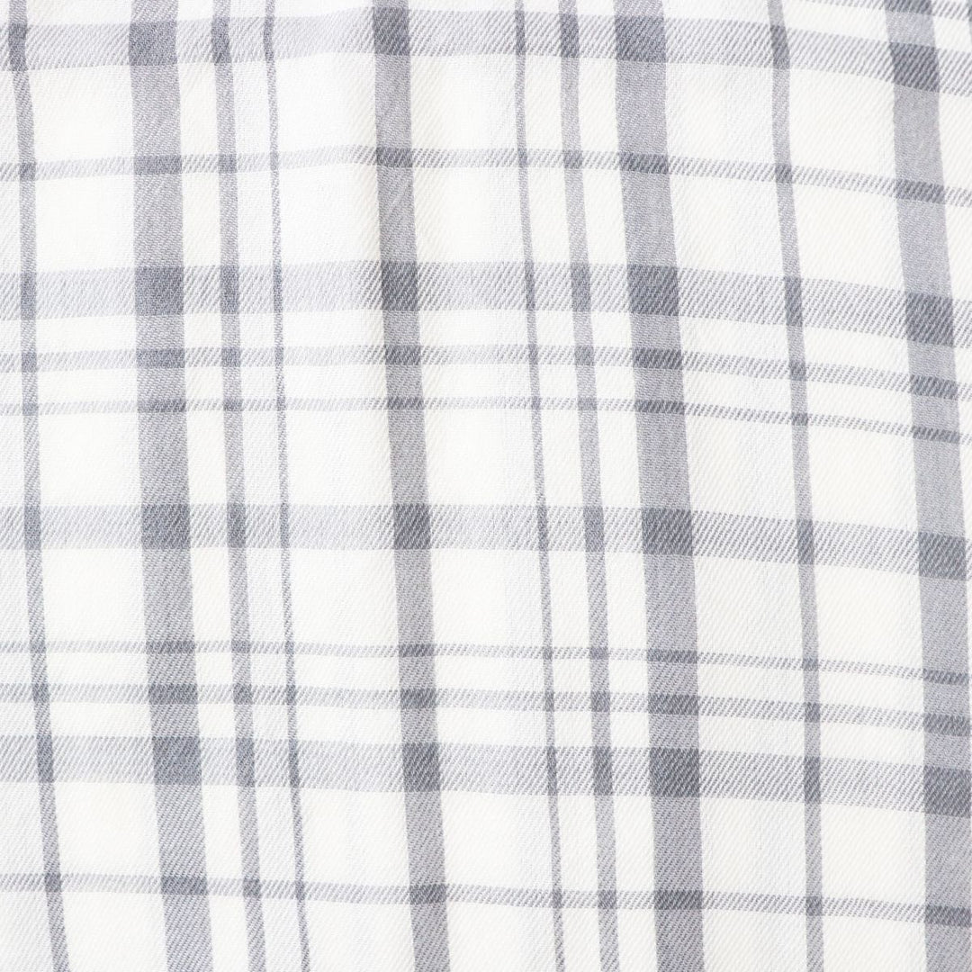 Discounted Excellent Dior HOMME Stall White x Grey Check Pattern cashmere Women
