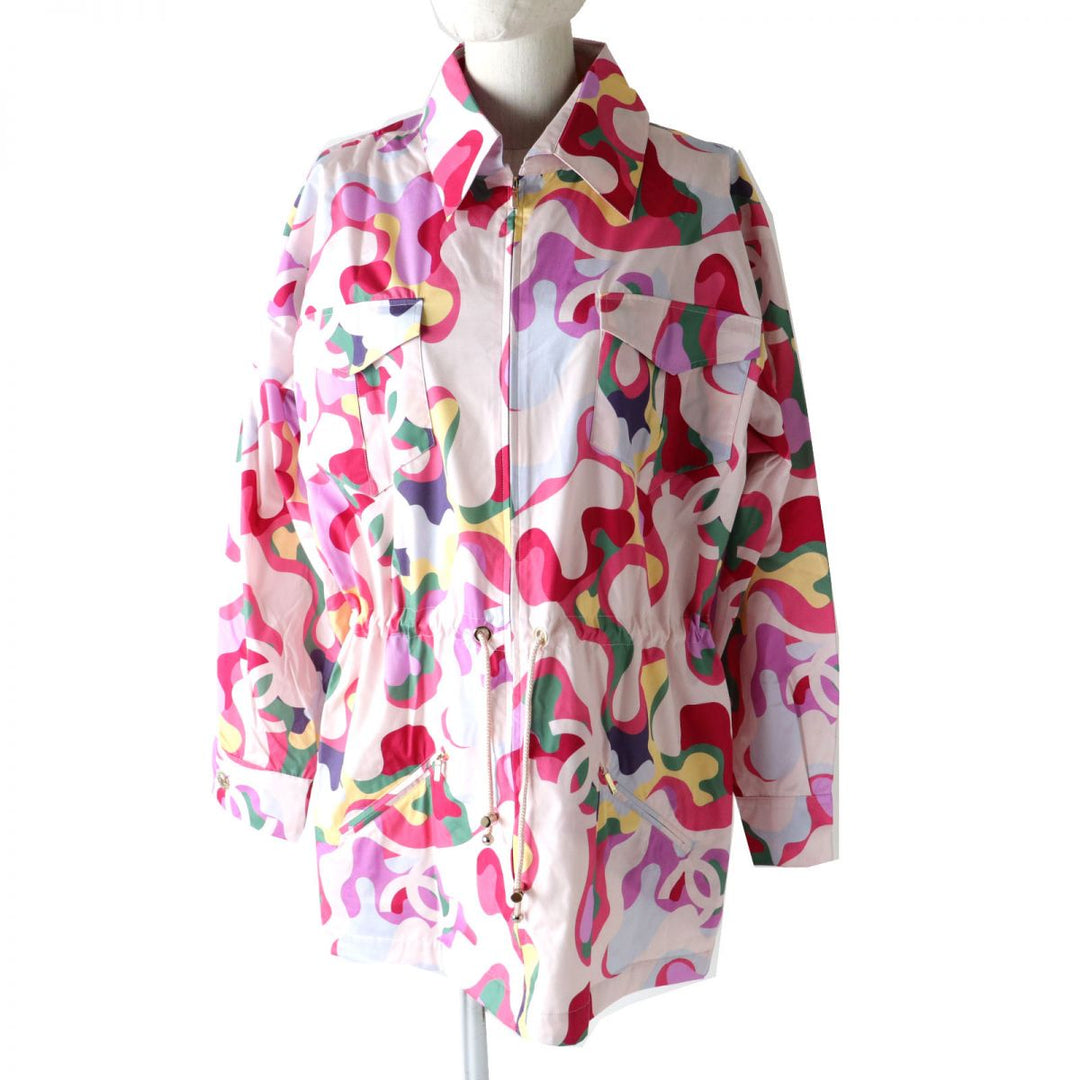 Discounted CHANEL Jacket Multicolor (pink) silk Women 34