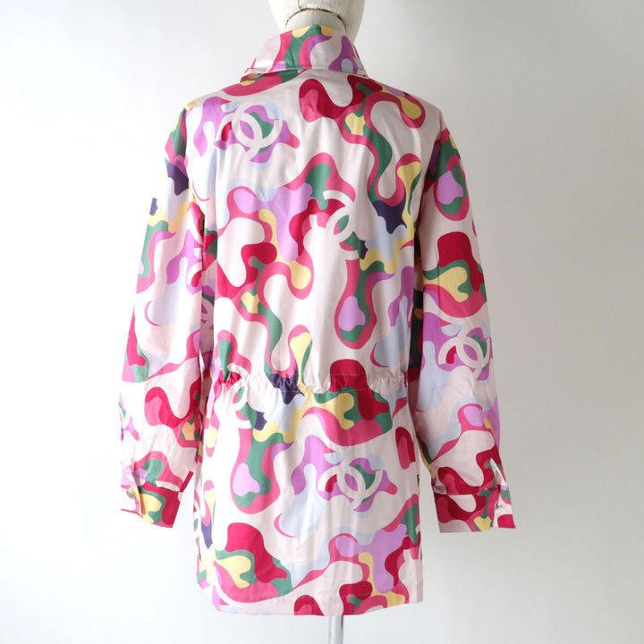 Discounted CHANEL Jacket Multicolor (pink) silk Women 34