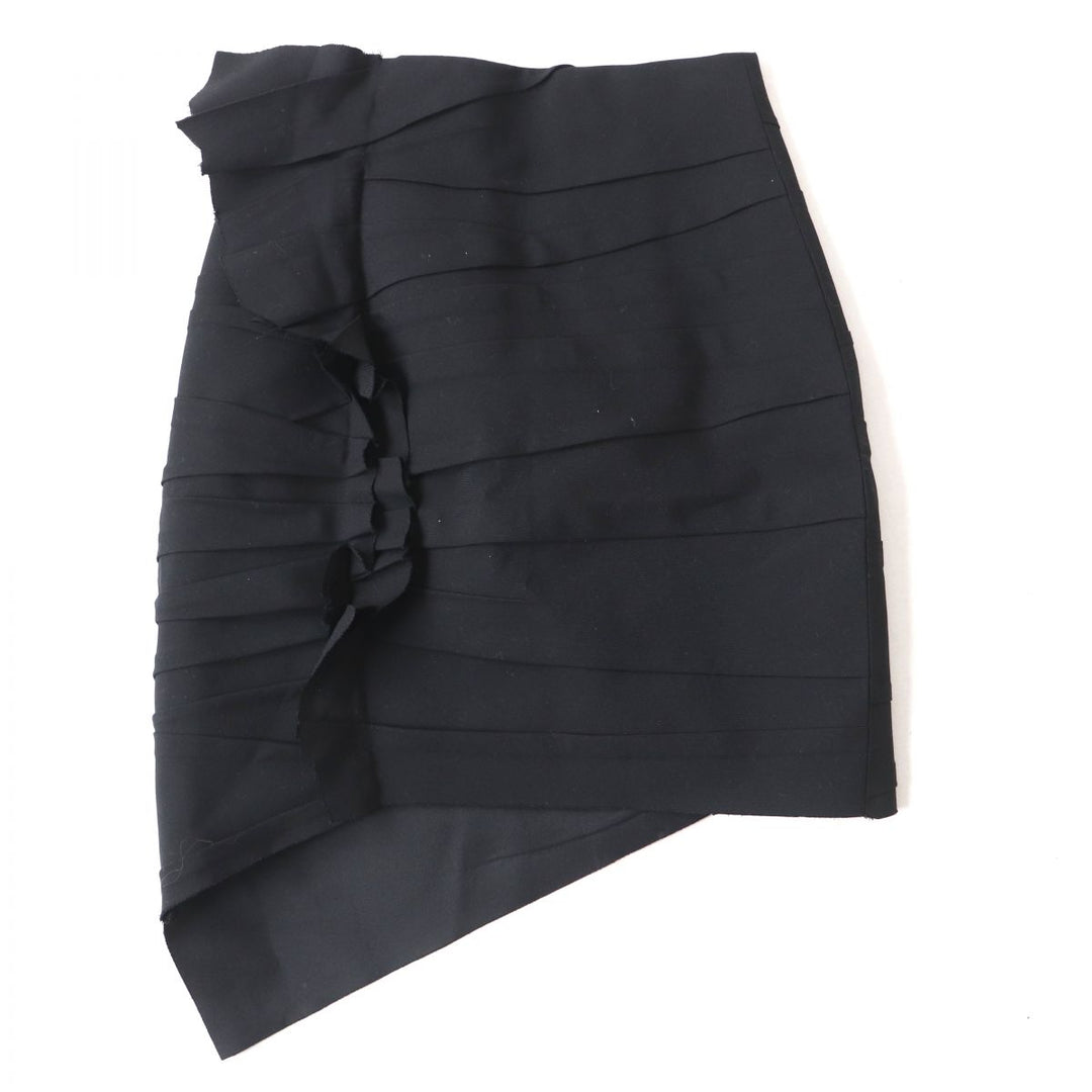Pristine SAINT LAURENT skirt black wool Women 38