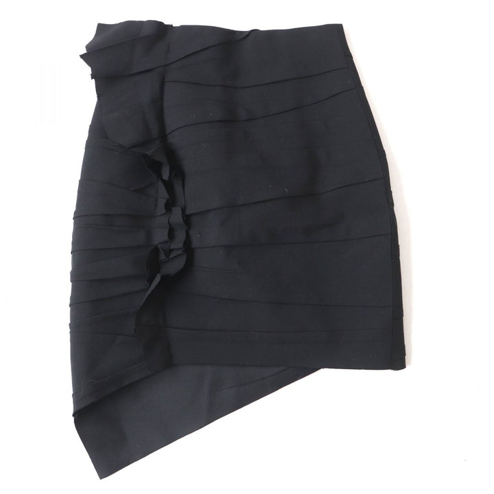 Pristine SAINT LAURENT skirt black wool Women 38