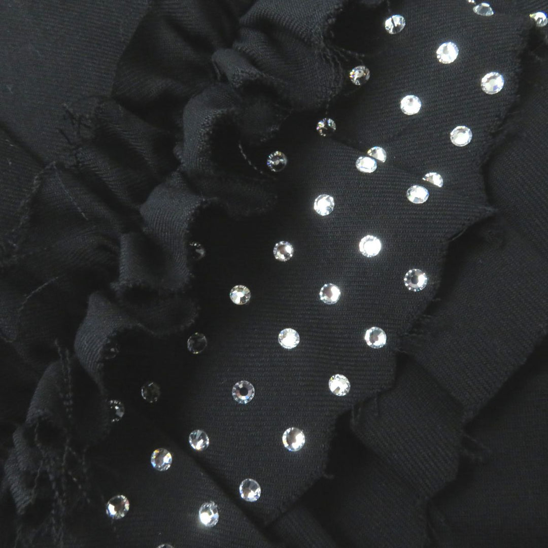 Pristine SAINT LAURENT skirt black wool Women 38