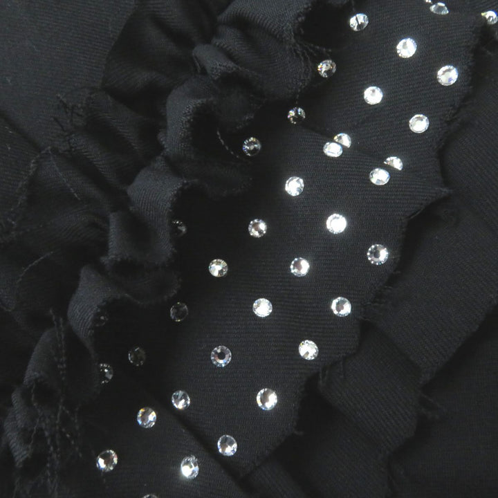 Pristine SAINT LAURENT skirt black wool Women 38