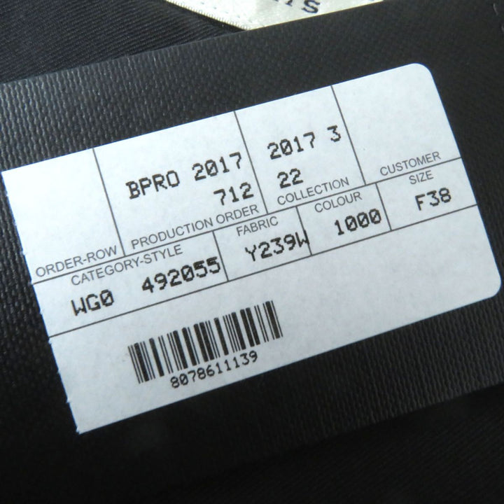 Pristine SAINT LAURENT skirt black wool Women 38