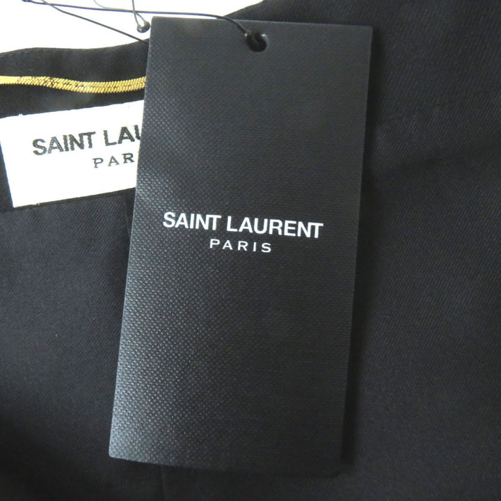 Pristine SAINT LAURENT skirt black wool Women 38