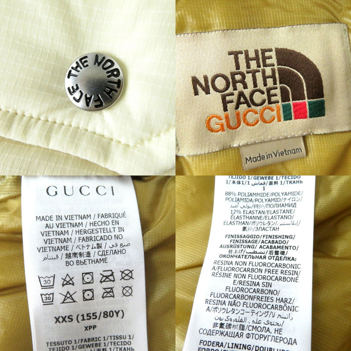 Discounted GUCCI Down jacket Ivory system polyester Women XXS