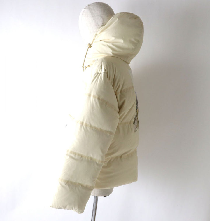 Discounted GUCCI Down jacket Ivory system polyester Women XXS