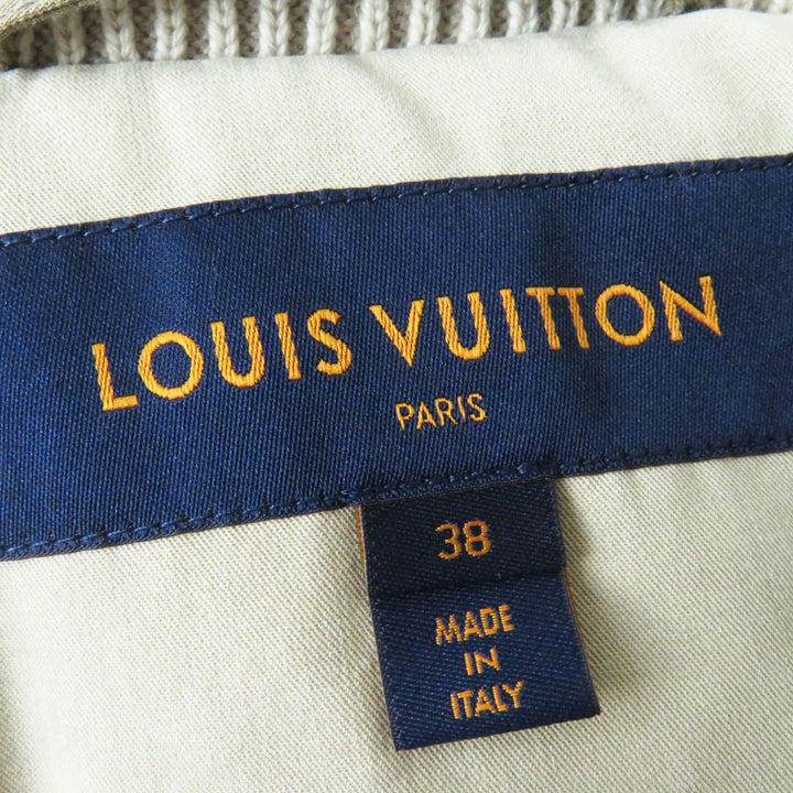 Discounted Excellent LOUIS VUITTON Military jacket earth color Lyocell Women 38