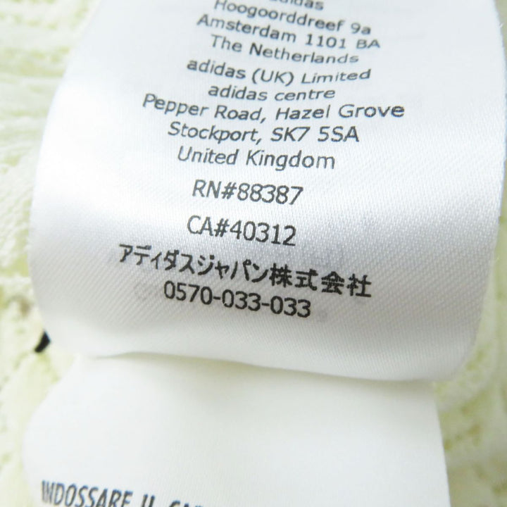 Discounted Excellent adidas one piece White x multi silk Women M