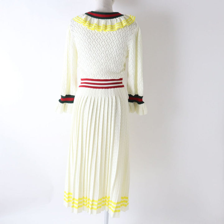 Discounted Excellent adidas one piece White x multi silk Women M