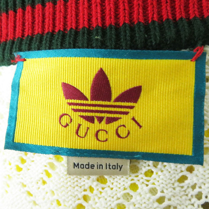 Discounted Excellent adidas one piece White x multi silk Women M