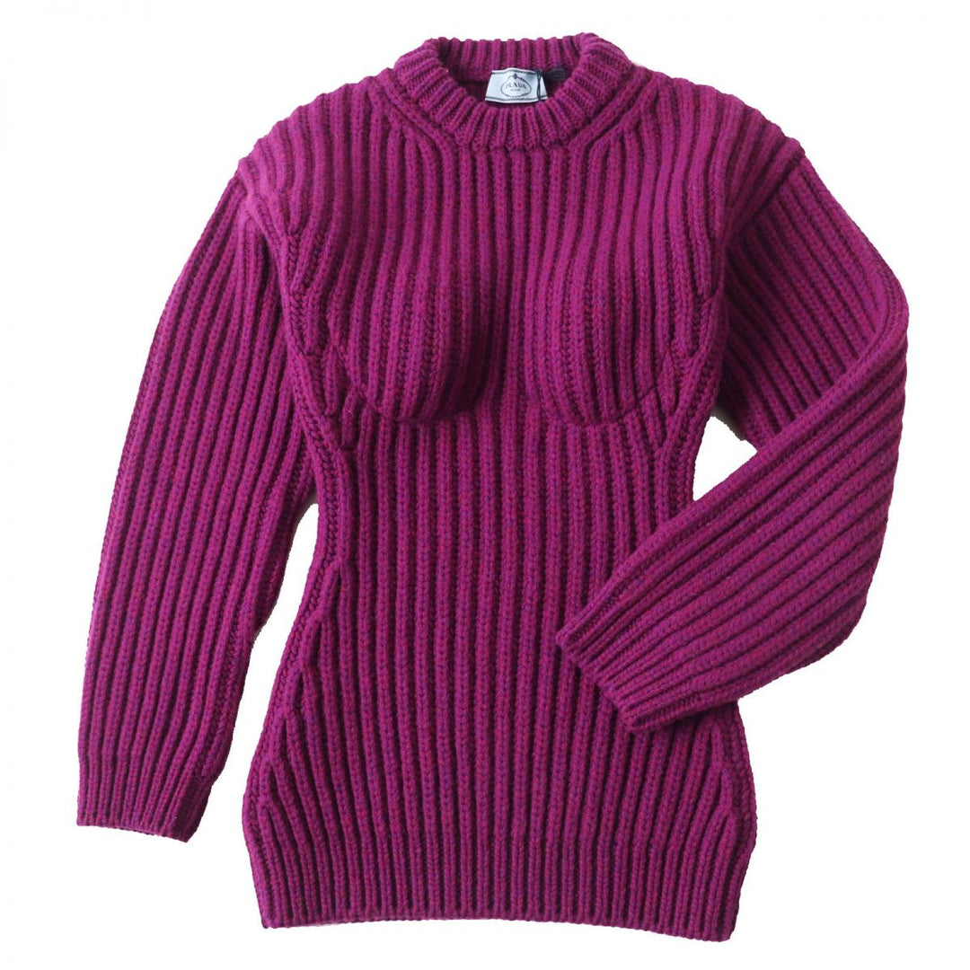 Discounted Pristine PRADA sweater purple Virgin wool Women 36