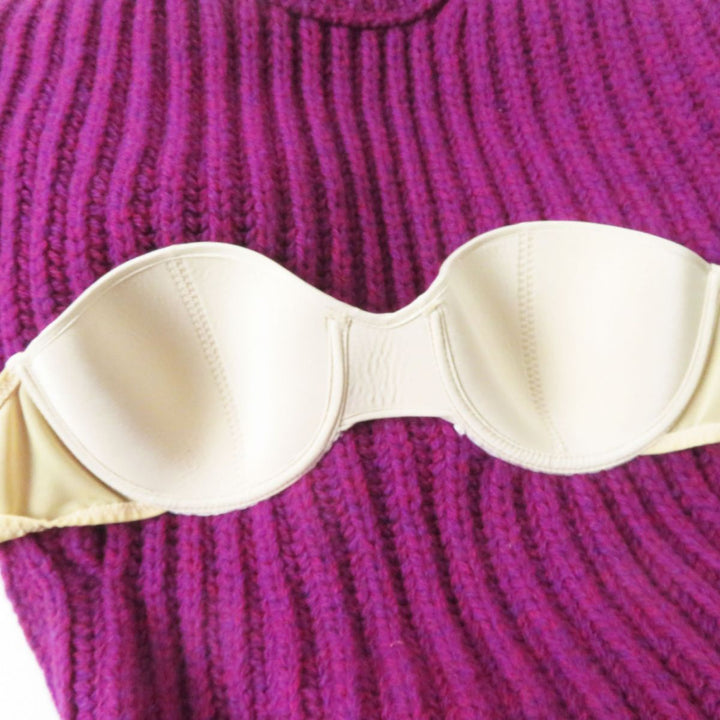 Discounted Pristine PRADA sweater purple Virgin wool Women 36