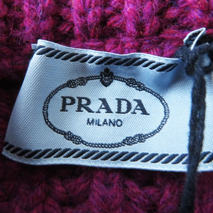 Discounted Pristine PRADA sweater purple Virgin wool Women 36