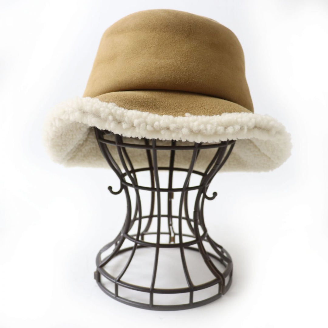 Discounted Christian Dior hat Camel Mouton Women 57