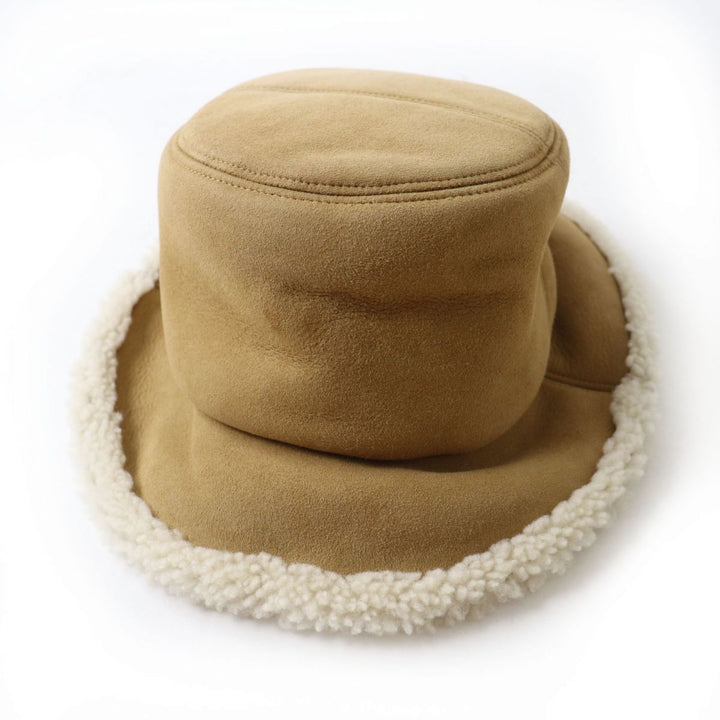 Discounted Christian Dior hat Camel Mouton Women 57