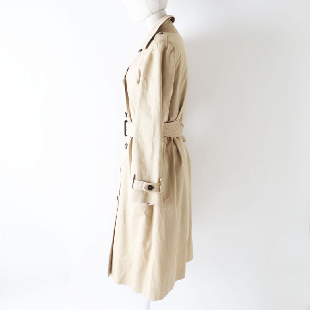 Discounted LOUIS VUITTON trench coat beige cotton Women 34