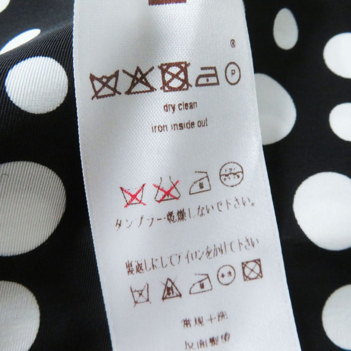 Discounted Great LOUIS VUITTON trench coat Black x White (Dot Pattern) Women