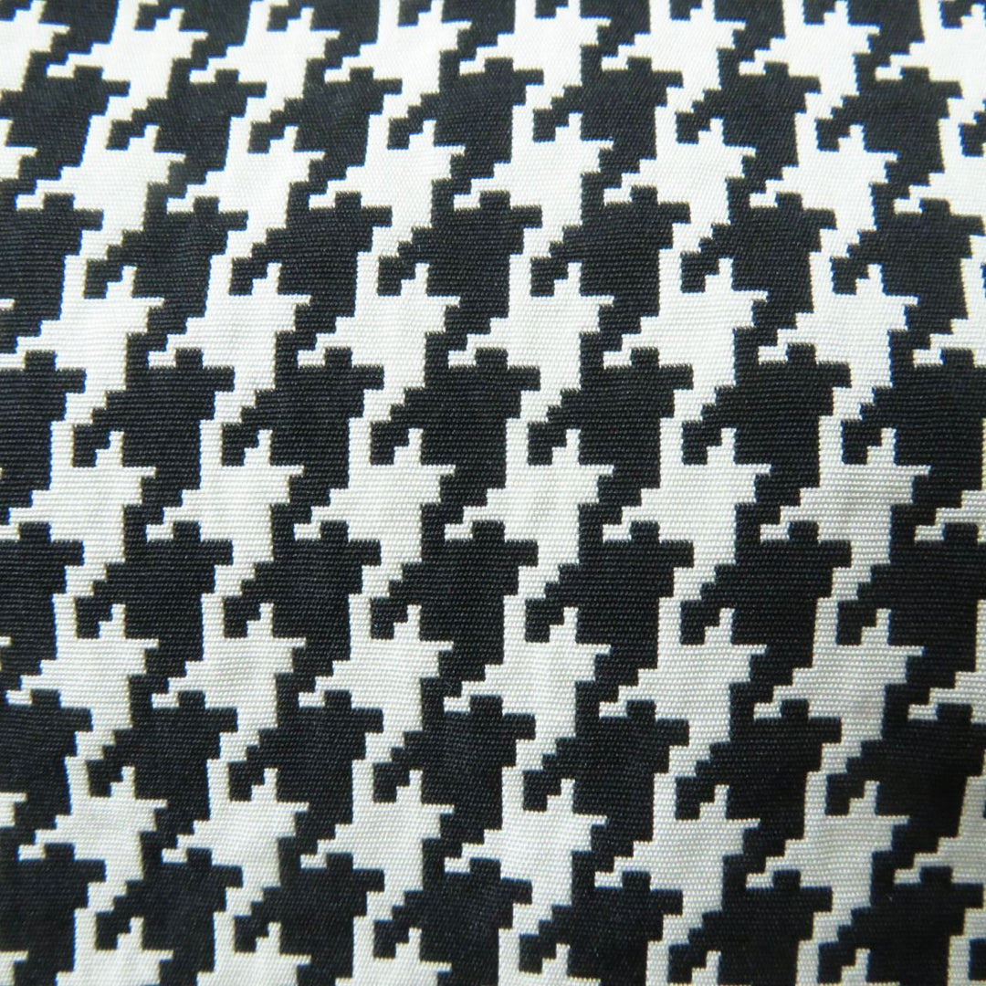 Discounted Christian Dior hoodie Black x White Houndstooth Pattern polyester Women XS