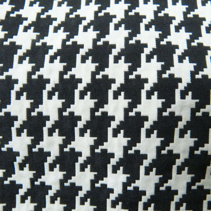 Discounted Christian Dior hoodie Black x White Houndstooth Pattern polyester Women XS
