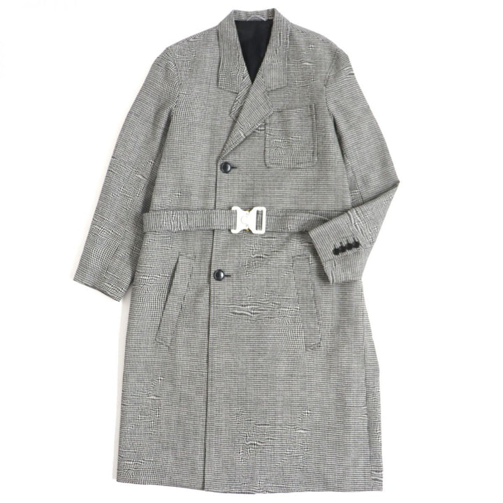 Discounted Excellent Dior HOMME coat black wool mens 44