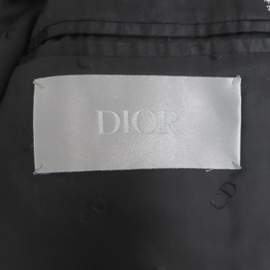 Discounted Excellent Dior HOMME coat black wool mens 44