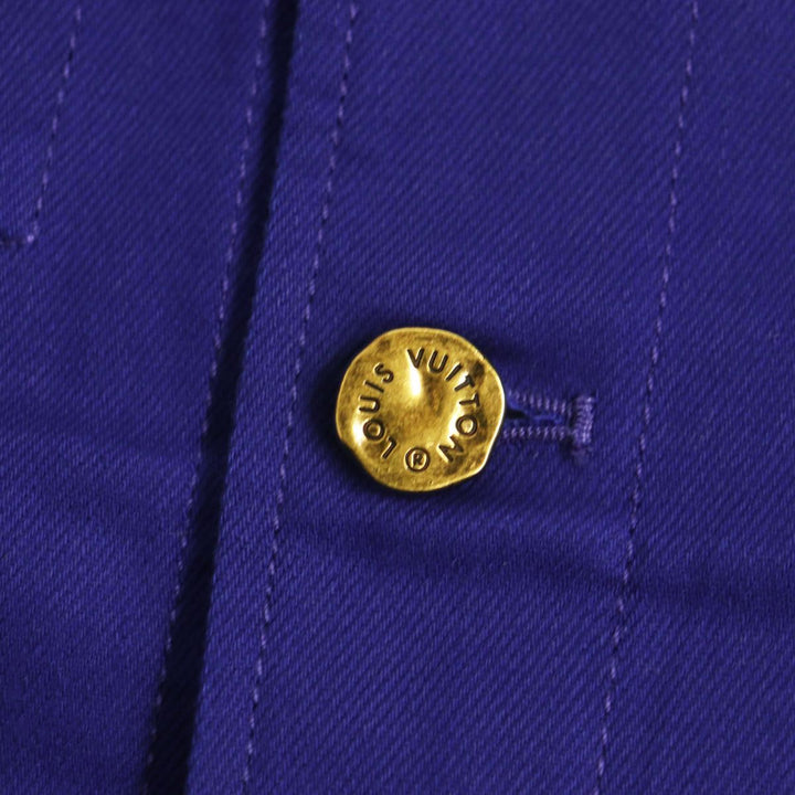 Discounted Excellent LOUIS VUITTON Denim Jacket blue cotton mens 44