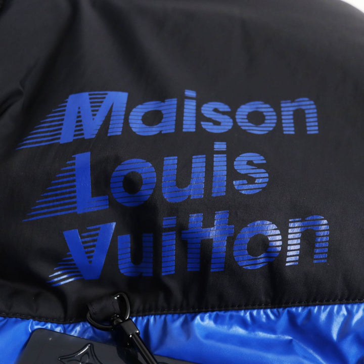 Discounted Excellent LOUIS VUITTON Blouson INDIGO Nylon mens 44