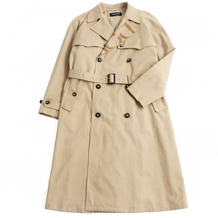 Discounted Great DOLCE&GABBANA trench coat beige cotton mens 48