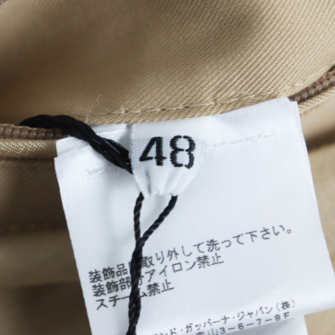 Discounted Great DOLCE&GABBANA trench coat beige cotton mens 48