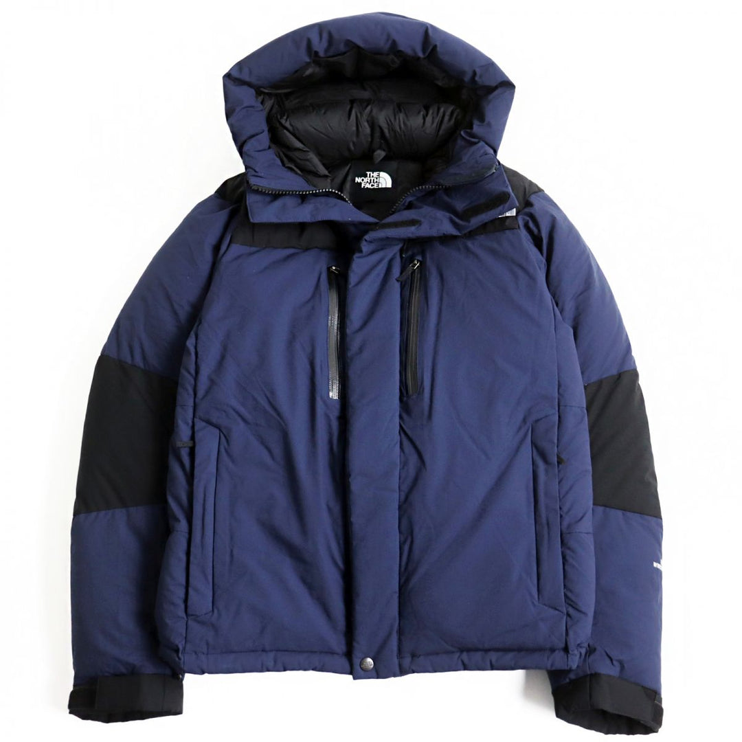 Discounted Excellent THE NORTH FACE Down jacket Navy x black Nylon mens L