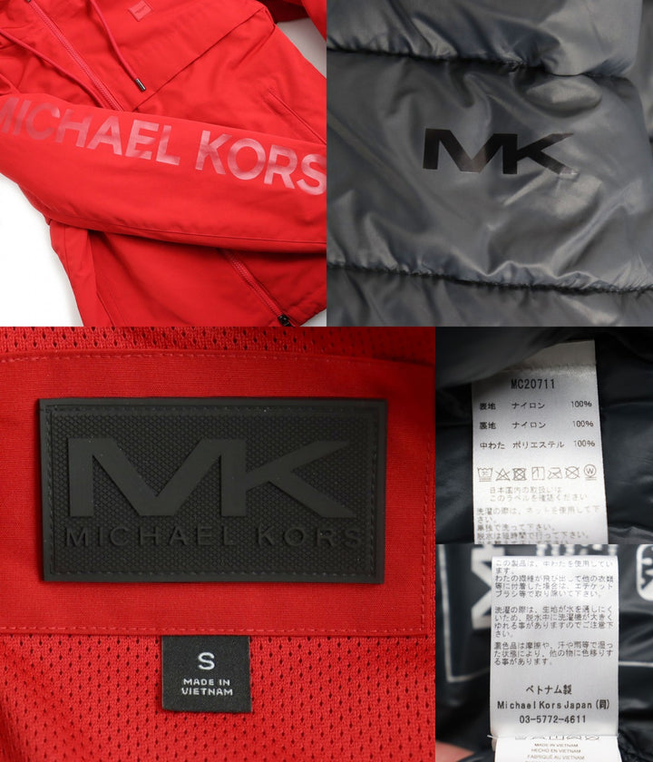 Michael Kors Hoodie Red / gray polyester mens S