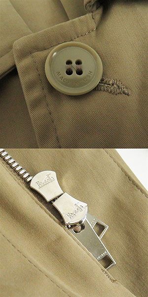 Mackintosh Jacket beige cotton mens 40