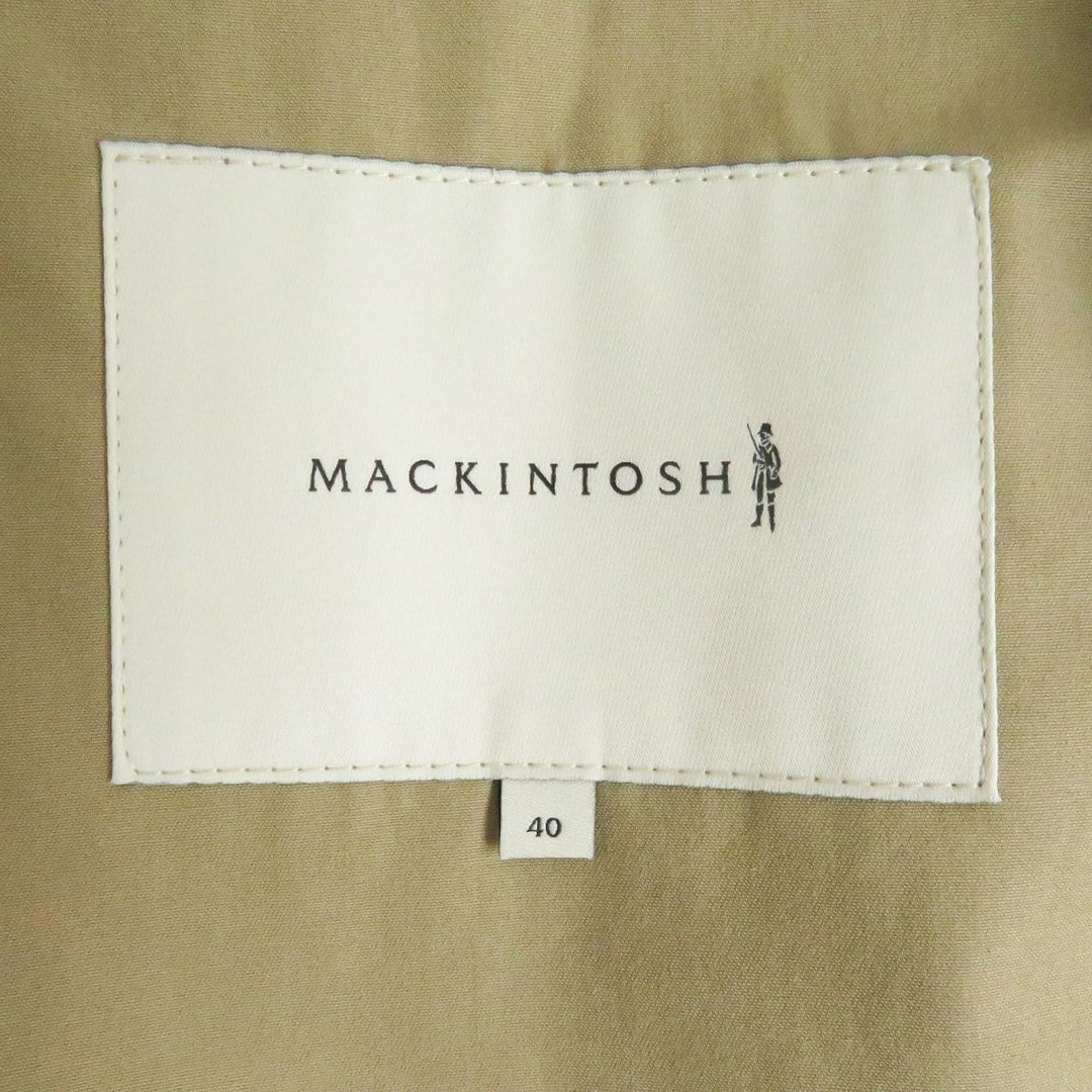 Mackintosh Jacket beige cotton mens 40